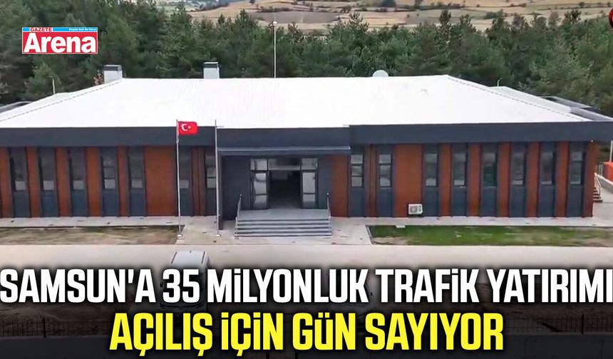 Samsun-Ankara karayoluna 35 milyonluk trafik yatırımı