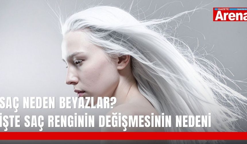 Saç neden beyazlar? İşte saç renginin değişmesinin nedeni