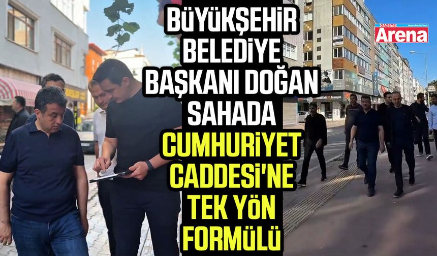 Başkan Halit Doğan İlkadım'da incelemelerde bulundu