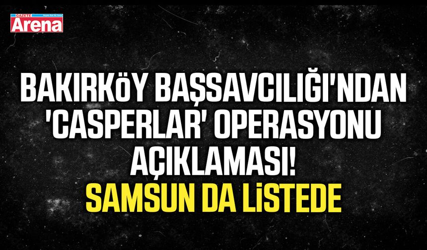 Samsun'da da operasyon yapılmıştı! 149 şüpheliye dava