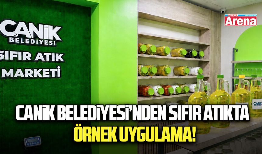 Canik Belediyesi’nden sıfır atıkta örnek uygulama