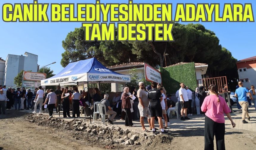 Canik’te KPSS heyecanı!