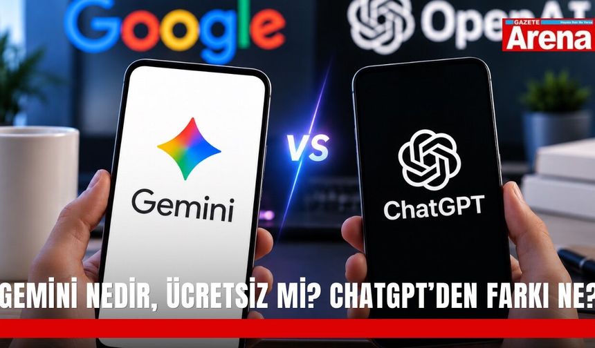 Gemini nedir, ücretsiz mi? ChatGPT’den farkı ne?