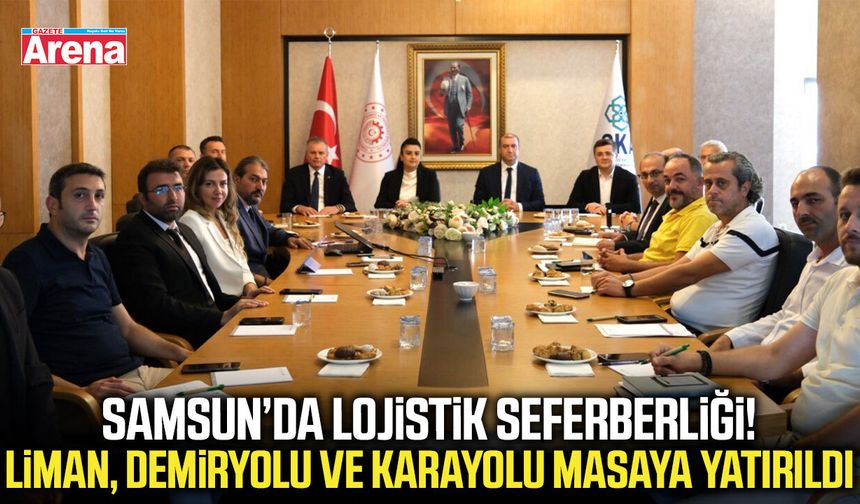 Samsun’da Lojistik Master Planı için saha çalışmaları başladı