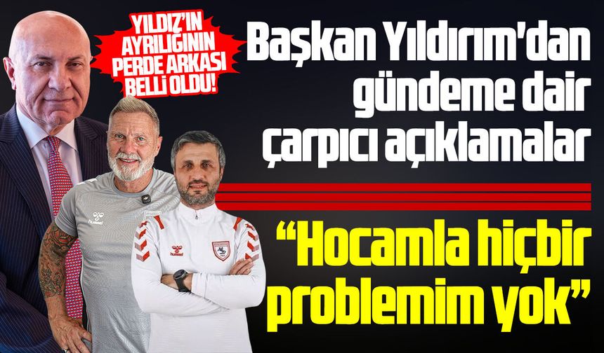 Başkan Yıldırım'dan gündeme dair açıklamalar