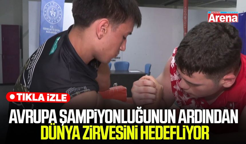 Samsunlu Arda, dünya zirvesini hedefliyor