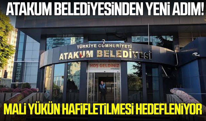 Atakum Belediyesinden geçmiş dönem borçları için yeni adım