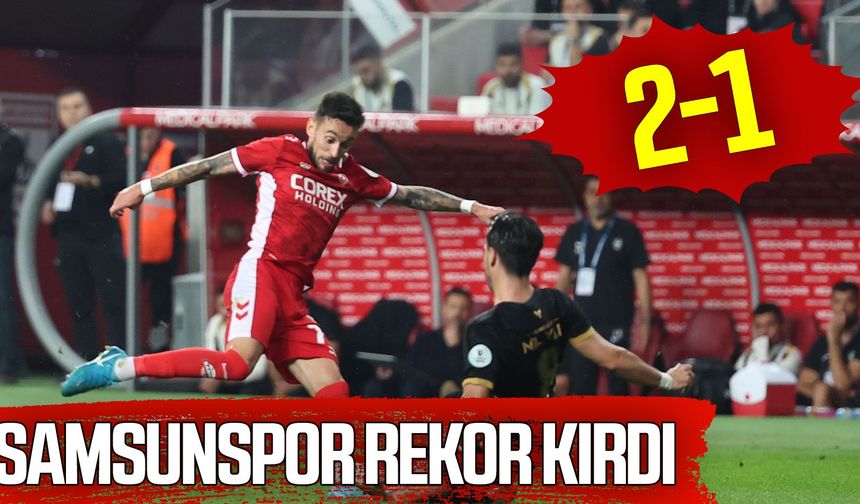 Samsunspor, Amed SK karşısında yıkıldı!