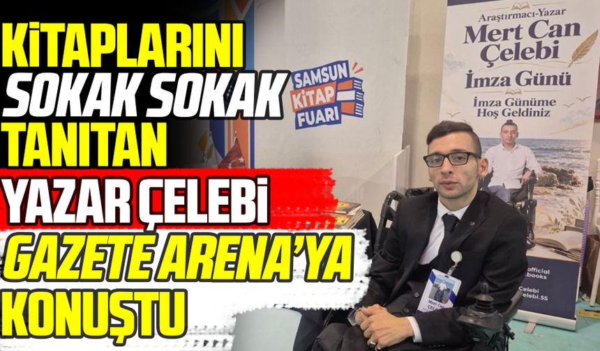 Mert Can Çelebi Gazete Arena’ya konuştu: “Tepki alıyorsam doğru yoldayım”