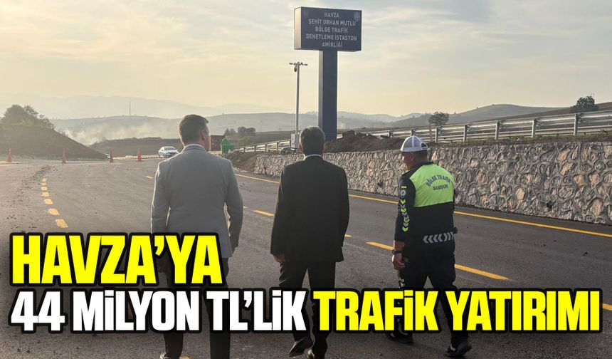 Samsun’da 44 milyon TL’lik trafik denetim istasyonu hizmete girdi