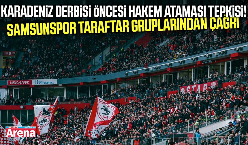 Samsunspor taraftar gruplarından dikkat çeken açıklama!