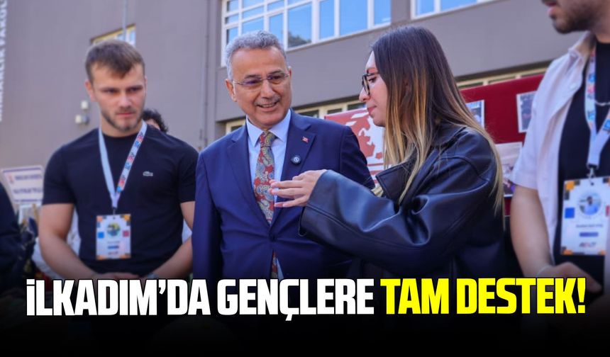 İlkadım’da gençlere eğitimden spora destek