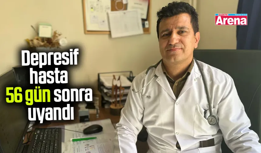 Samsun'da depresif hasta 56 gün sonra uyandı