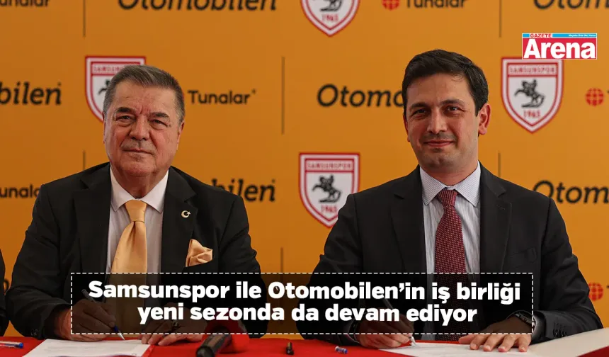Samsunspor ile Otomobilen’in iş birliği yeni sezonda da devam ediyor