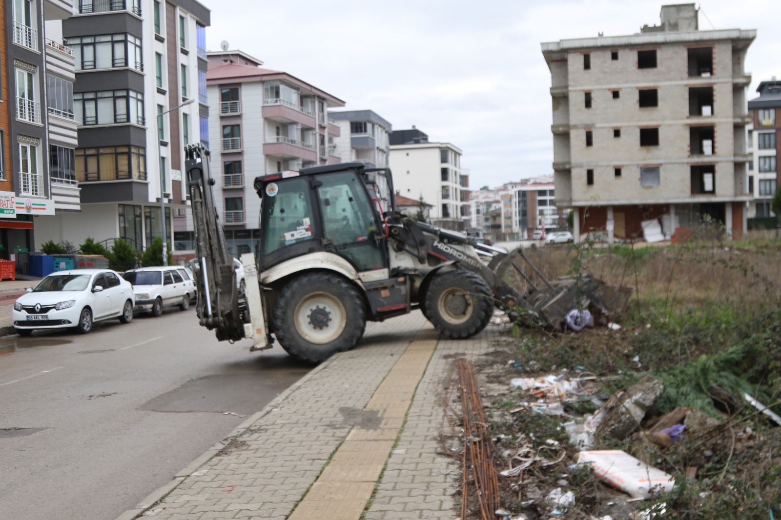 Atakum Belediyesi ekipleri daha güzel Atakum için yoğun mesaide