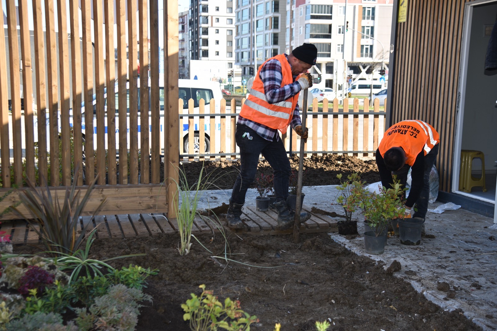Atakum Belediyesi ekipleri daha güzel Atakum için yoğun mesaide