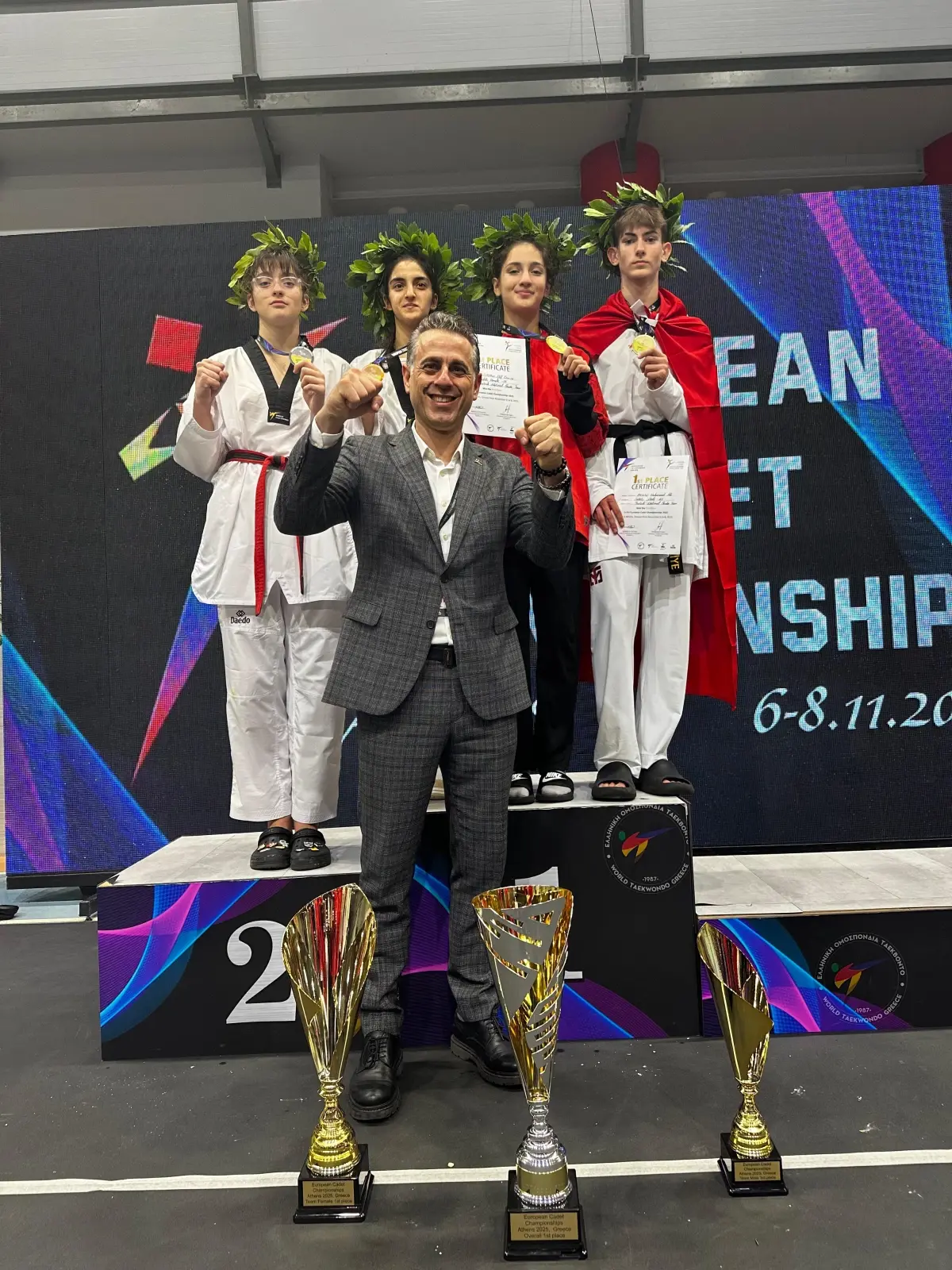 Yildiz Taekwondo Milli Takimi Avrupa Sampiyon 19234010 Amp
