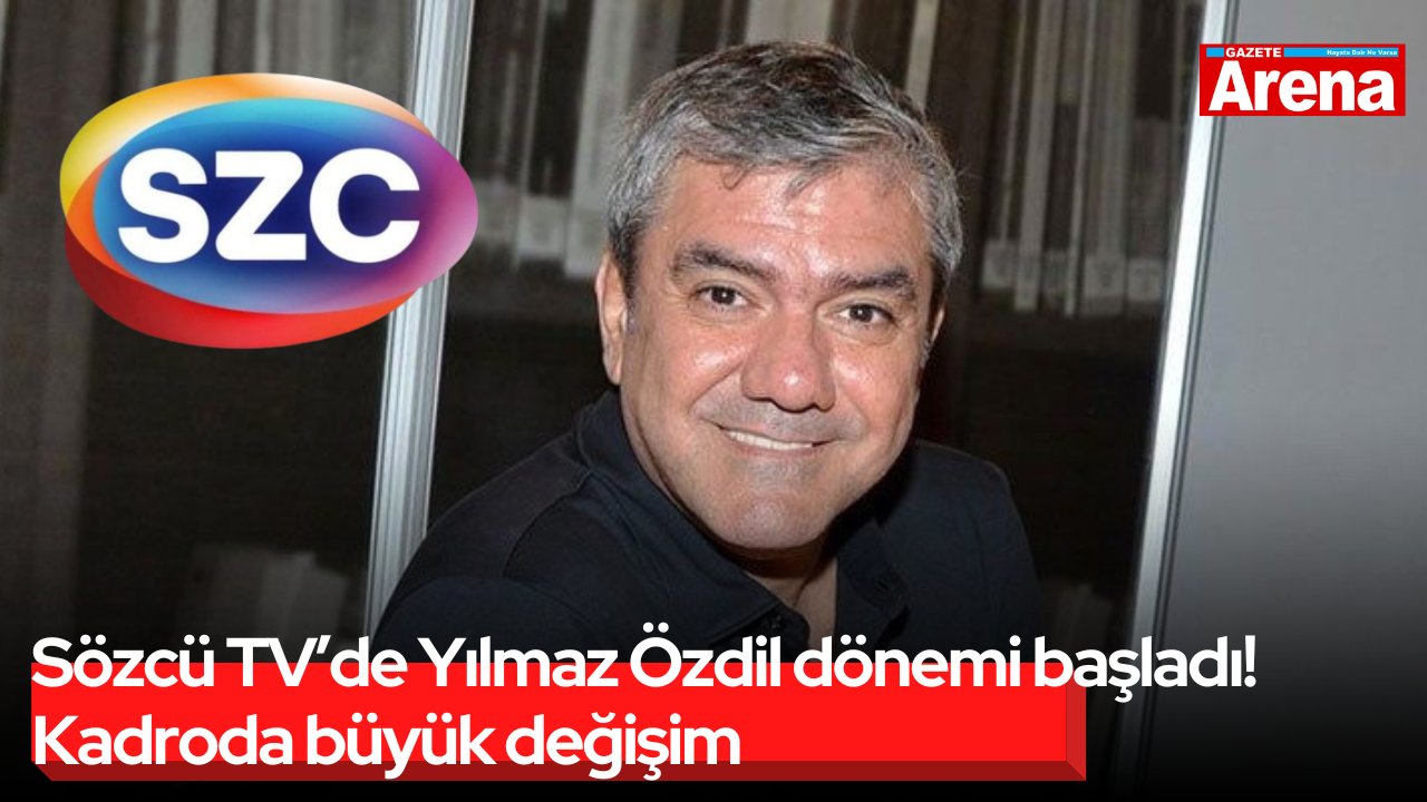 Sözcü TV’de Yılmaz Özdil dönemi başladı! Kadroda büyük değişim