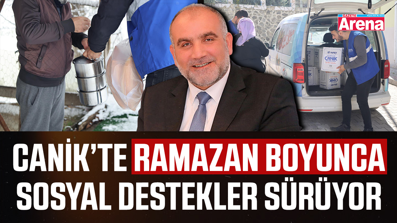 Canik’te Ramazan boyunca sosyal destekler sürüyor