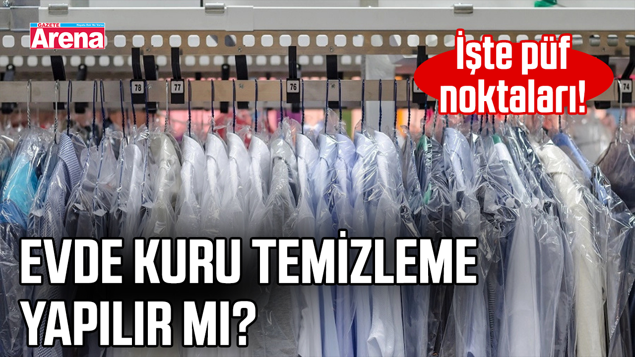 Evde kuru temizleme yapılır mı?
