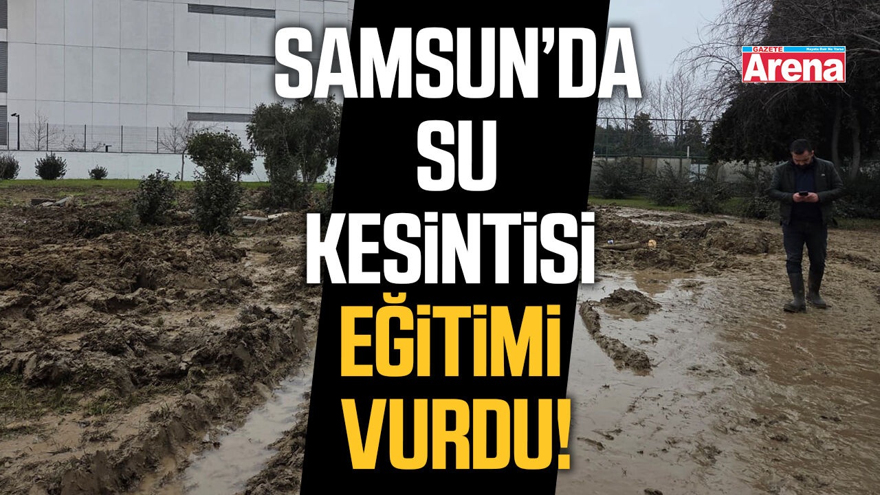 Samsun'un bazı ilçelerinde eğitime ara verildi