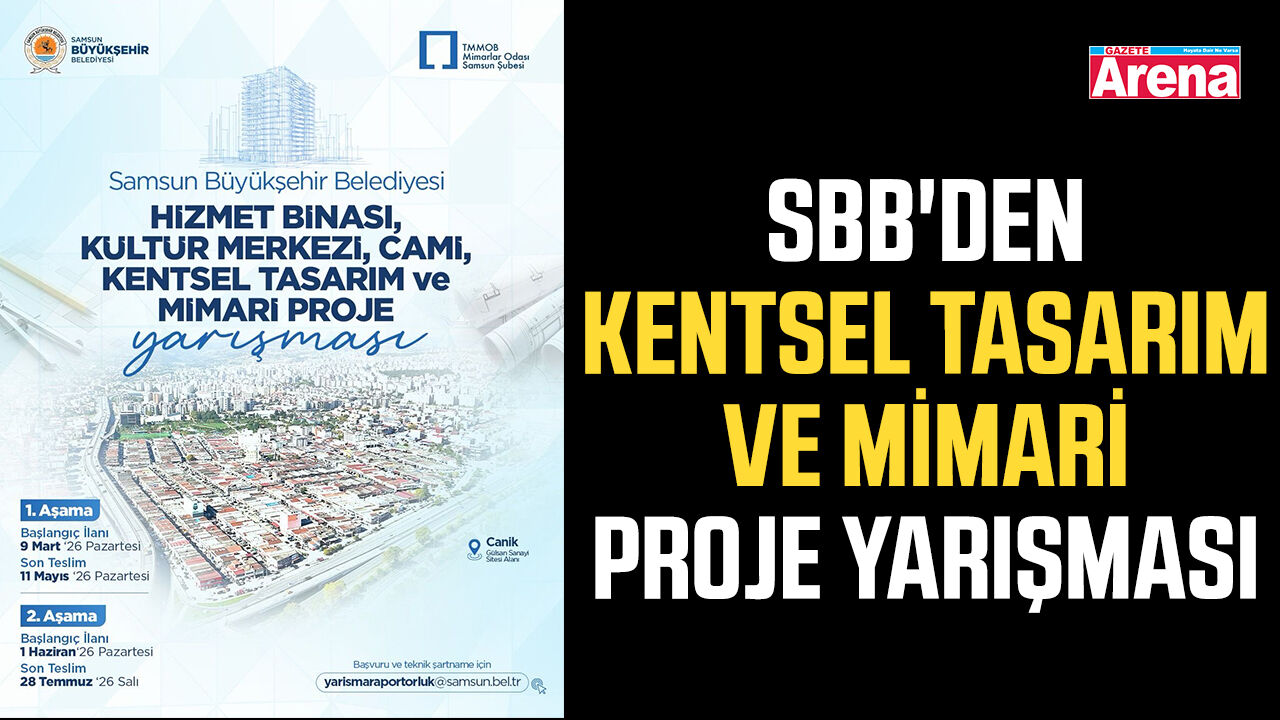 SBB'den Kentsel Tasarım ve Mimari Proje Yarışması