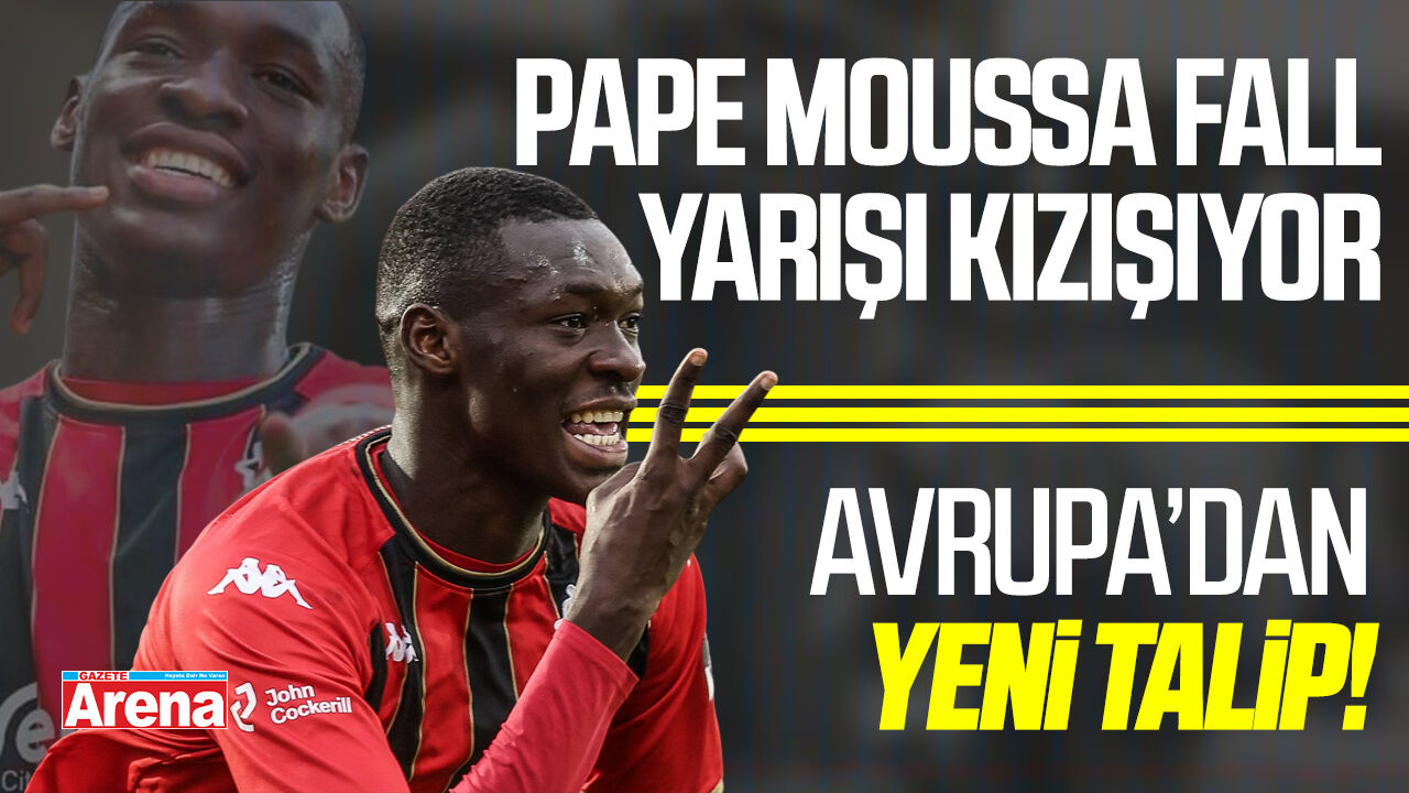 Samsunspor'a Pape Moussa Fall yarışında yeni rakip