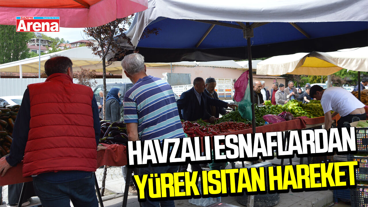 Havzalı esnaflardan sel mağdurlarına yardım eli
