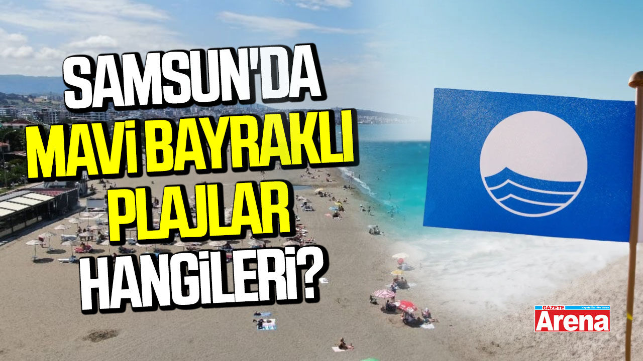Samsun'da mavi bayraklı plajlar hangileri?
