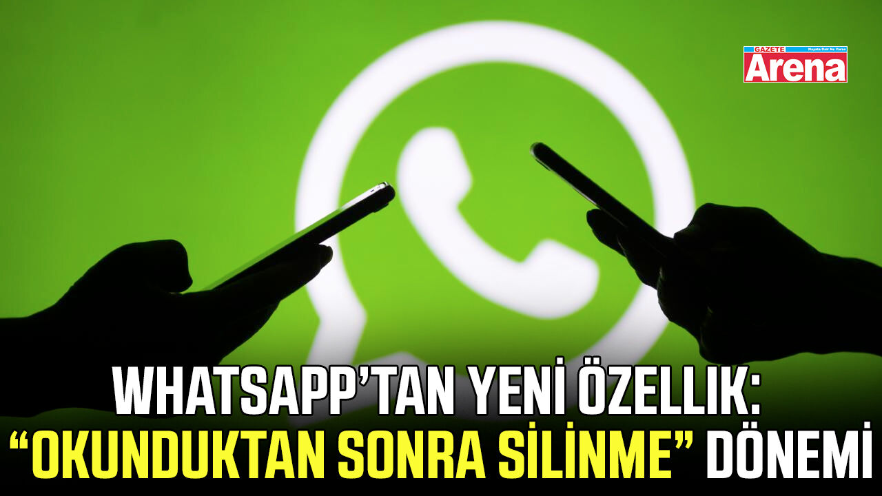 WhatsApp'tan yeni özellik!