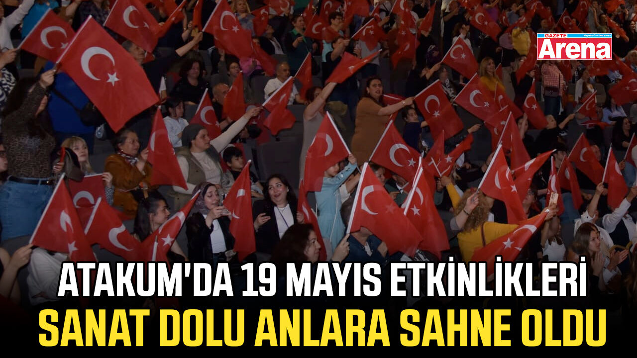 Atakum'da 19 Mayıs etkinlikleri sanat dolu anlara sahne oldu