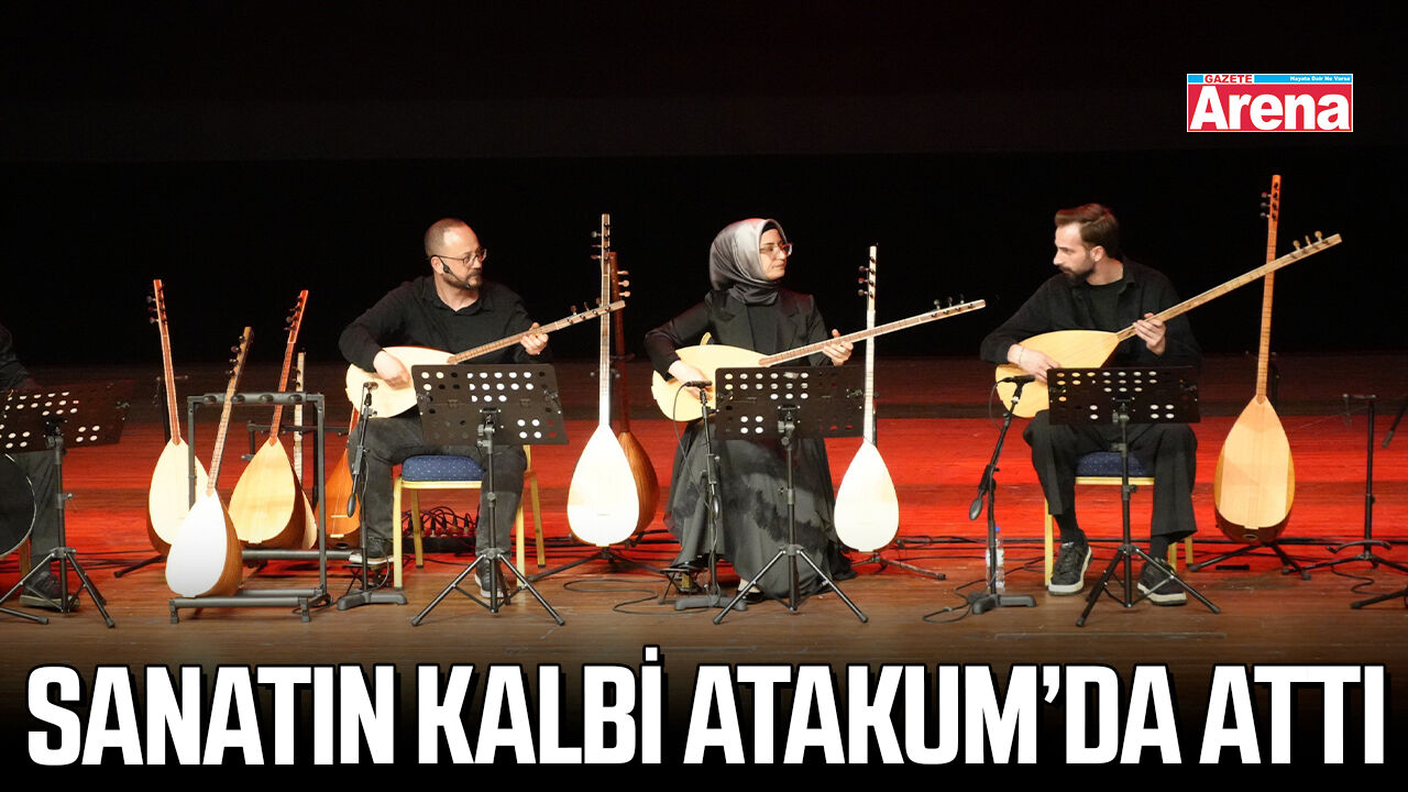 Sanatın kalbi Atakum’da attı