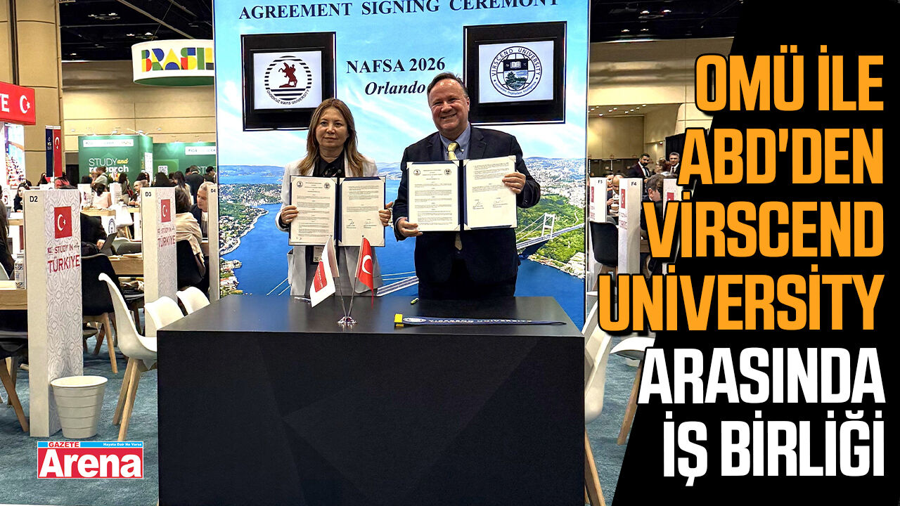 OMÜ ile ABD'den Virscend University arasında iş birliği