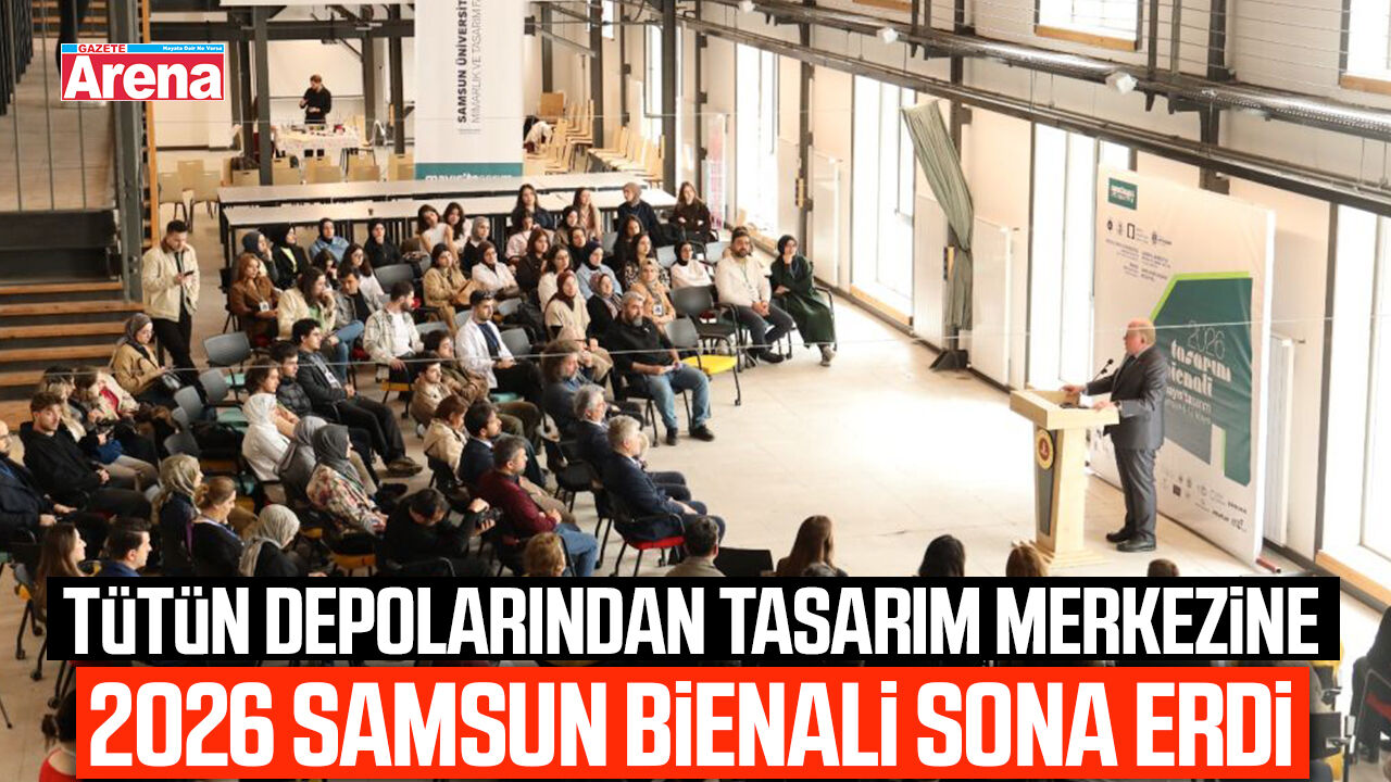 Samsun tasarım bienali sona erdi