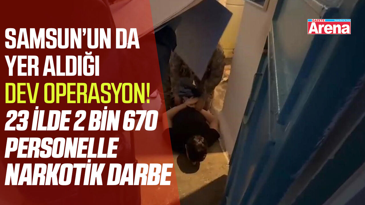 Samsun dahil 23 ilde dolandırıcılık operasyonu!