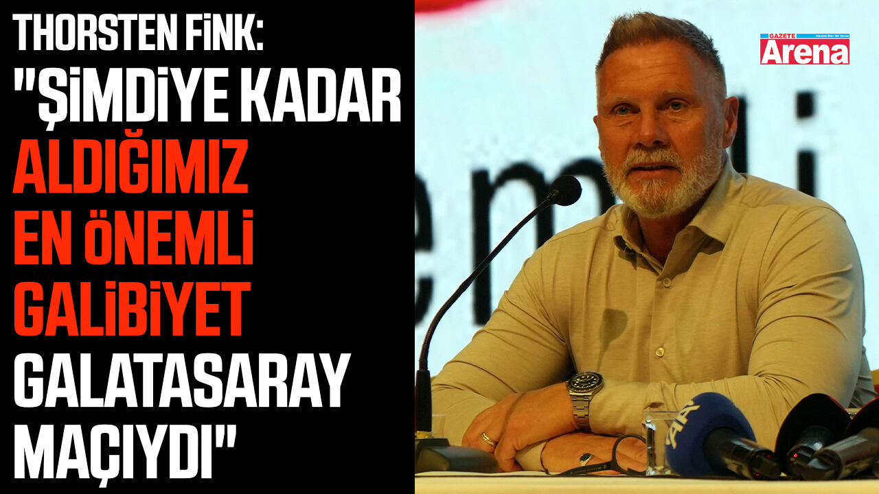 Fink: "Şimdiye kadar aldığımız en önemli galibiyet Galatasaray maçıydı"