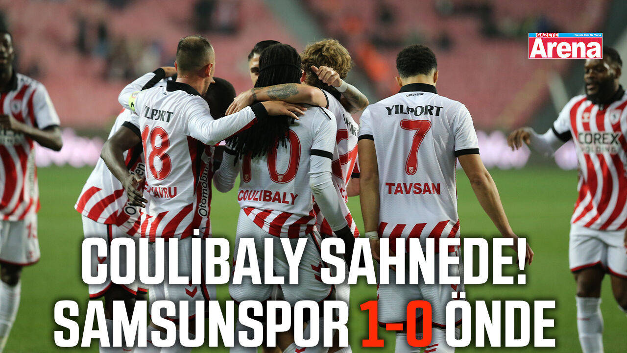 Samsunspor – Göztepe maçında ilk yarı sona erdi