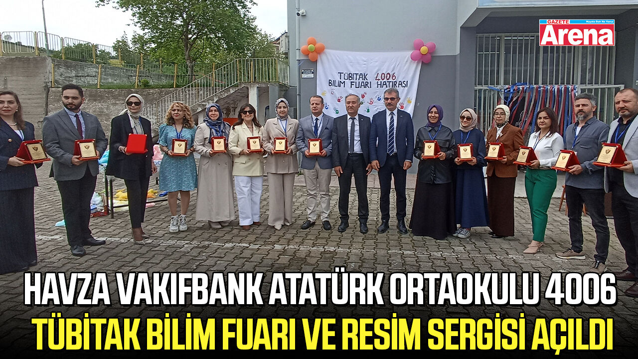 Havza’da öğrencilerden bilim ve sanat şöleni