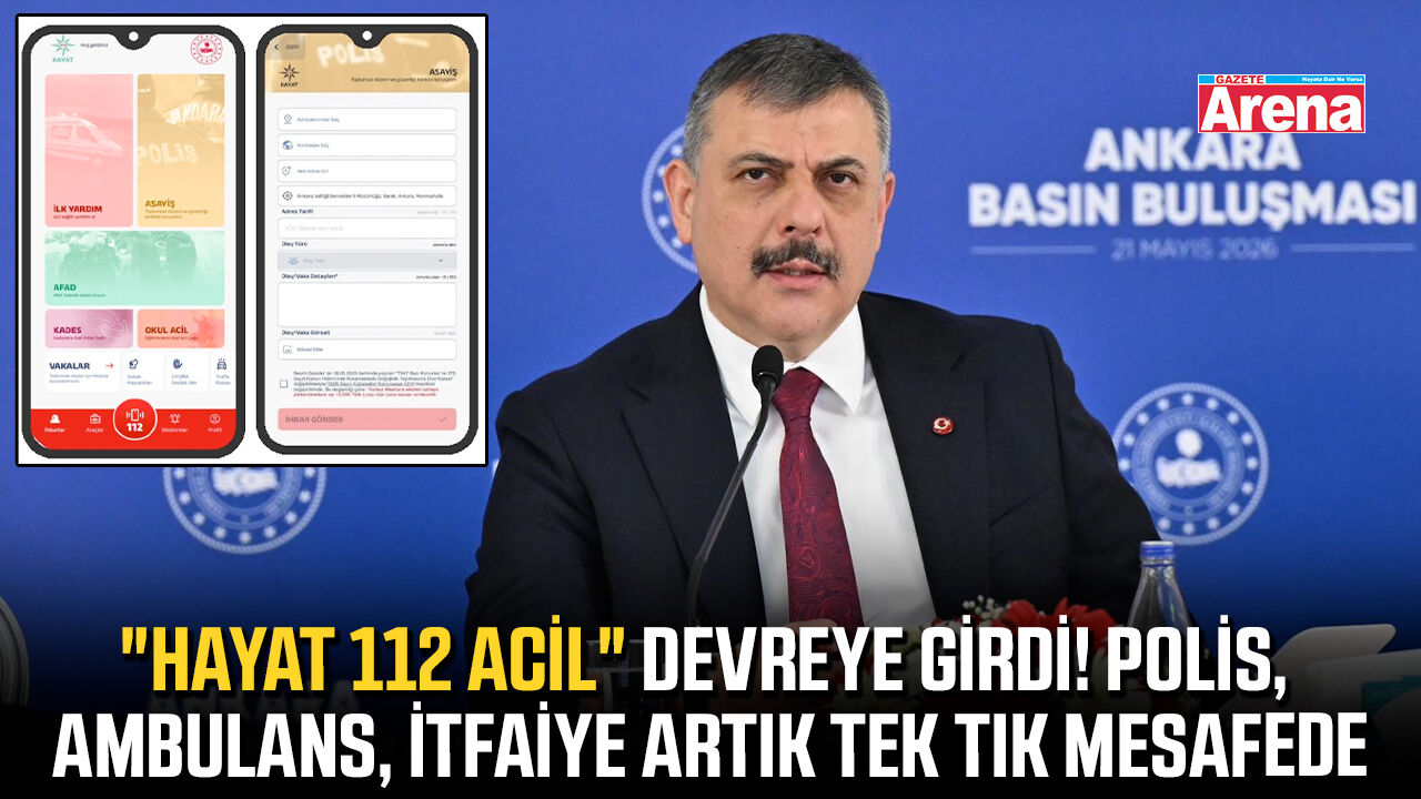 "Hayat 112 Acil" devreye girdi!