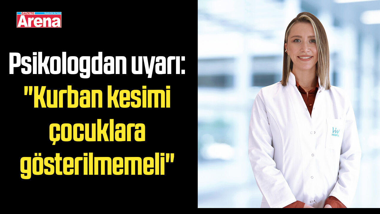 Kurban kesimi çocuklara gösterilmemeli