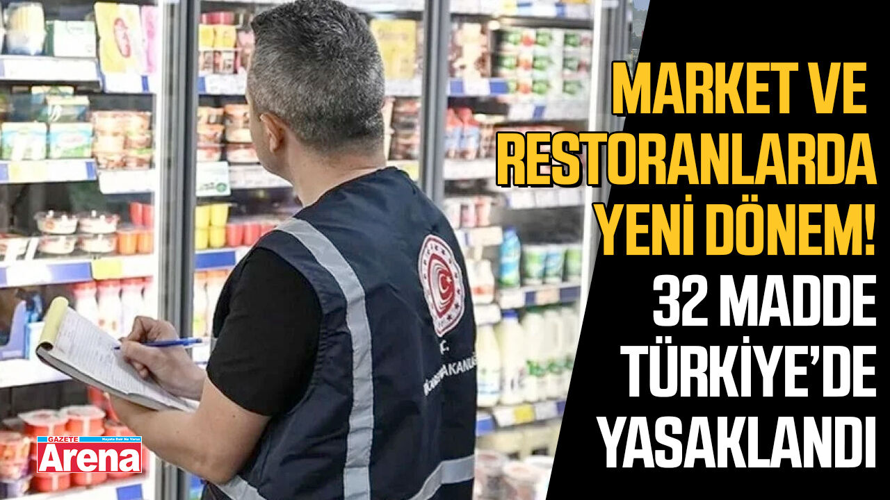Market ve restoranlarda yeni dönem!