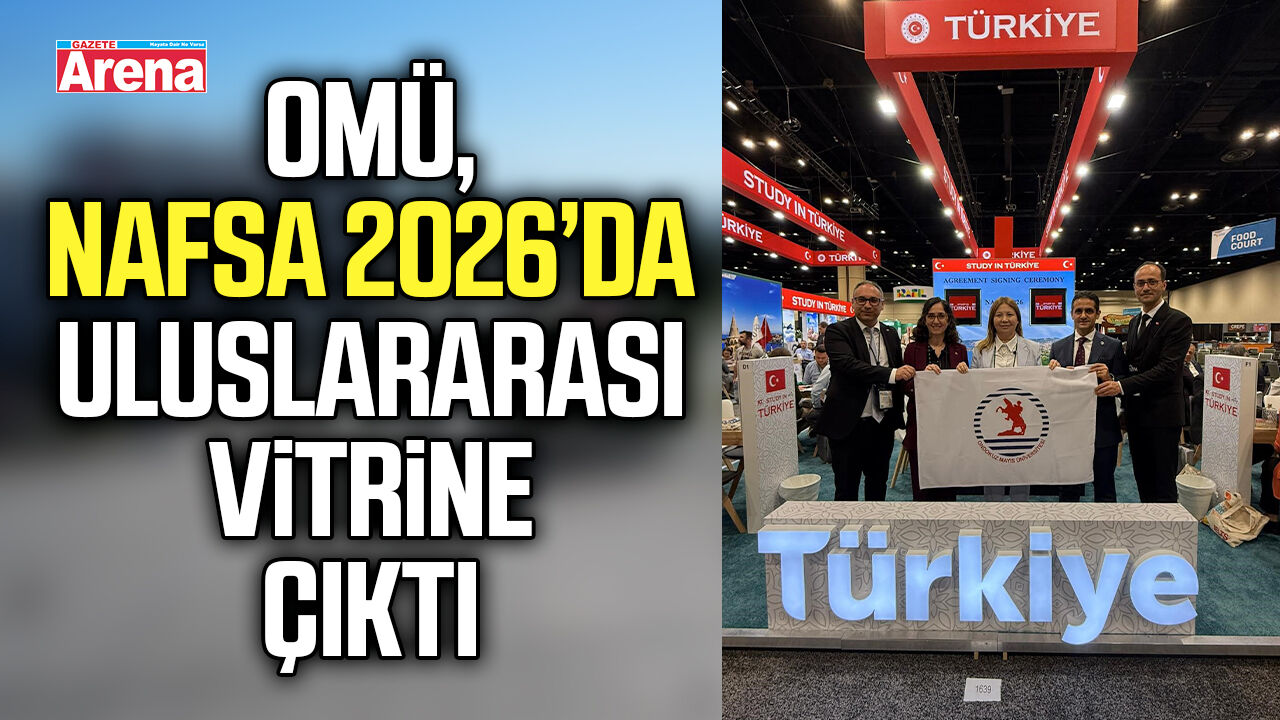OMÜ, NAFSA 2026’da uluslararası vitrine çıktı