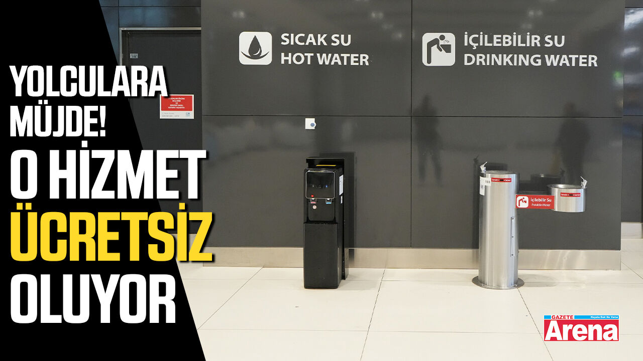 Yolculara müjde! O hizmet ücretsiz oluyor
