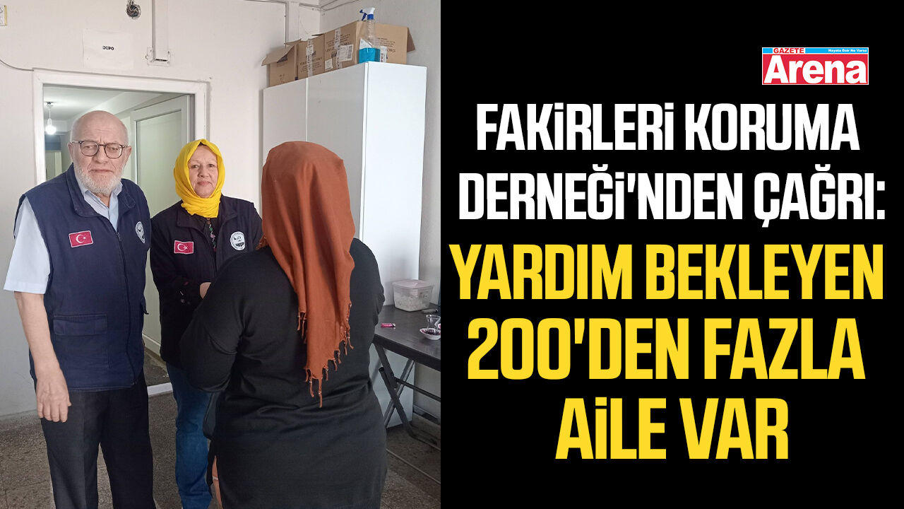 Samsun Fakirleri Koruma Derneği'nden yardım çağrısı