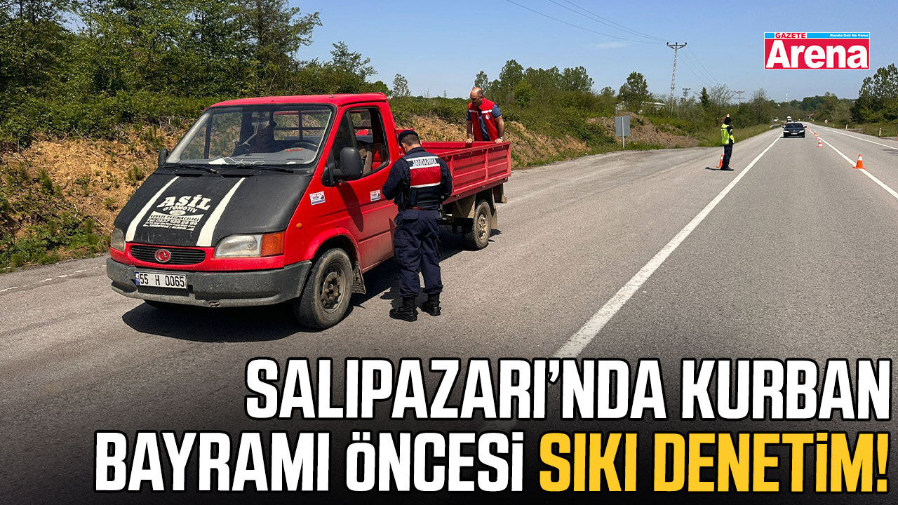 Salıpazarı’nda Kurban Bayramı öncesi sıkı denetim!
