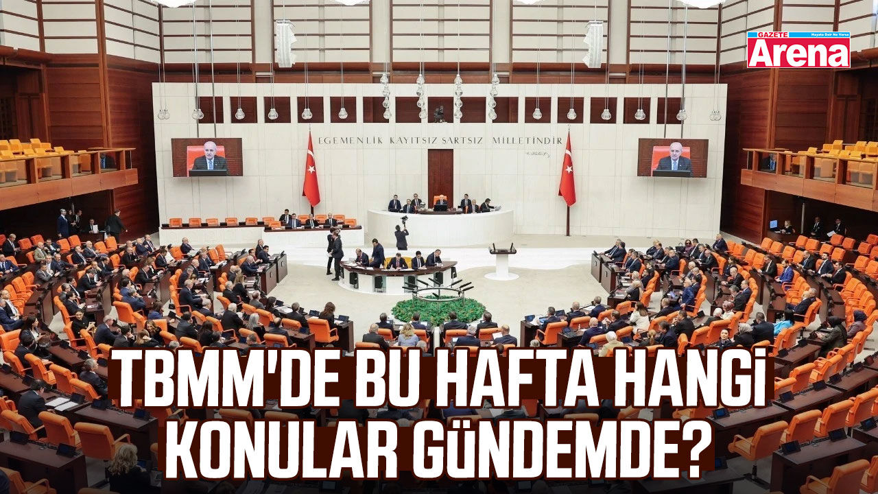 TBMM'de bu hafta hangi konular gündemde?