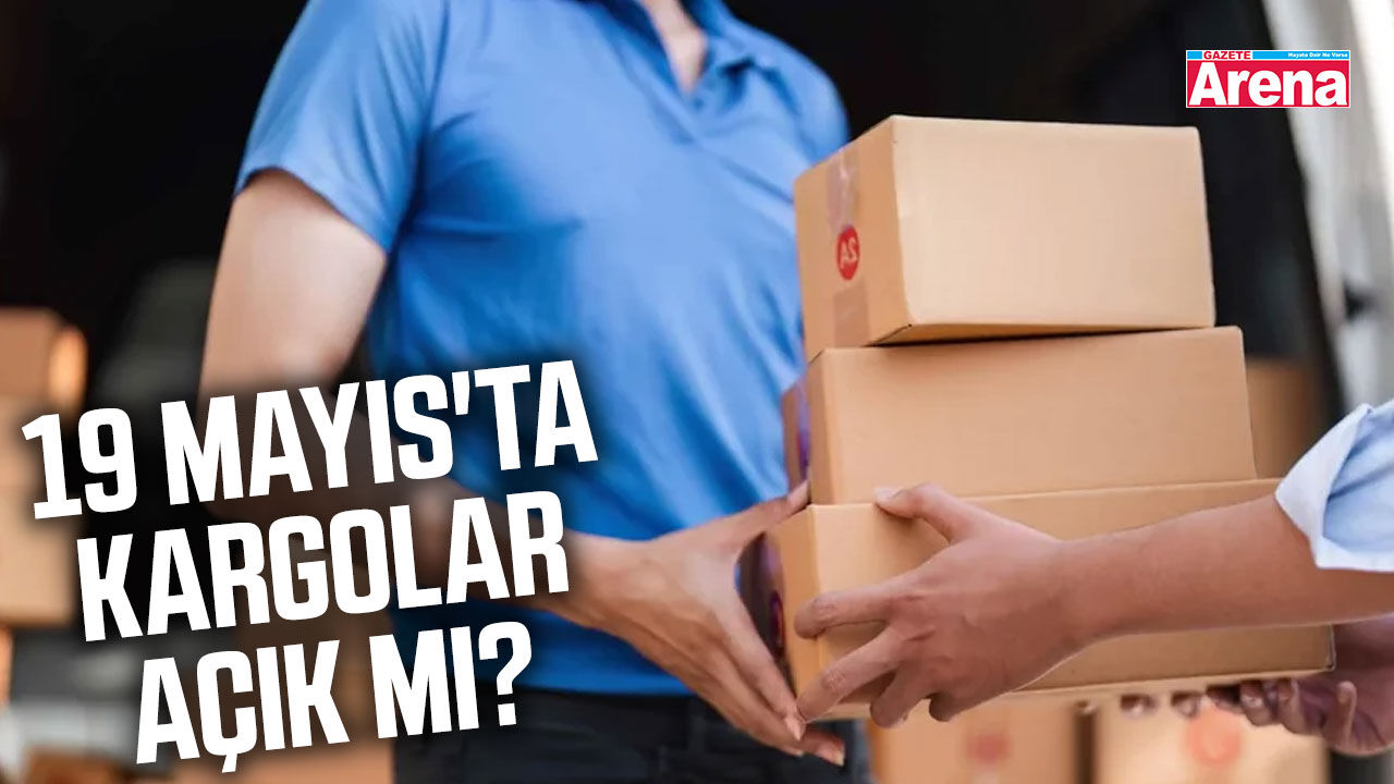 Samsun'da 19 Mayıs'ta kargolar açık mı?