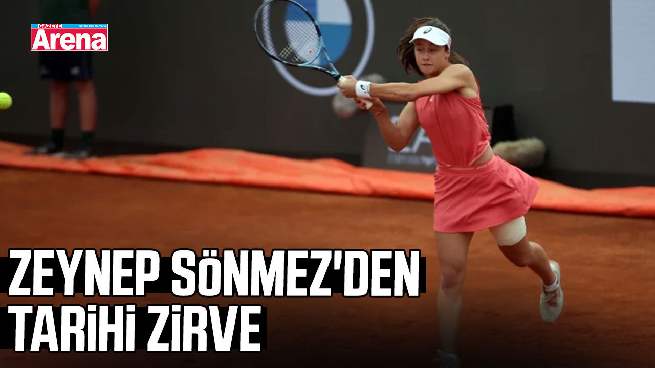 Zeynep Sönmez'den tarihi zirve