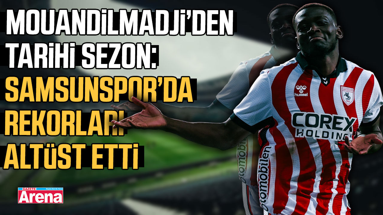 Mouandilmadji Samsunspor’da rekorları altüst etti