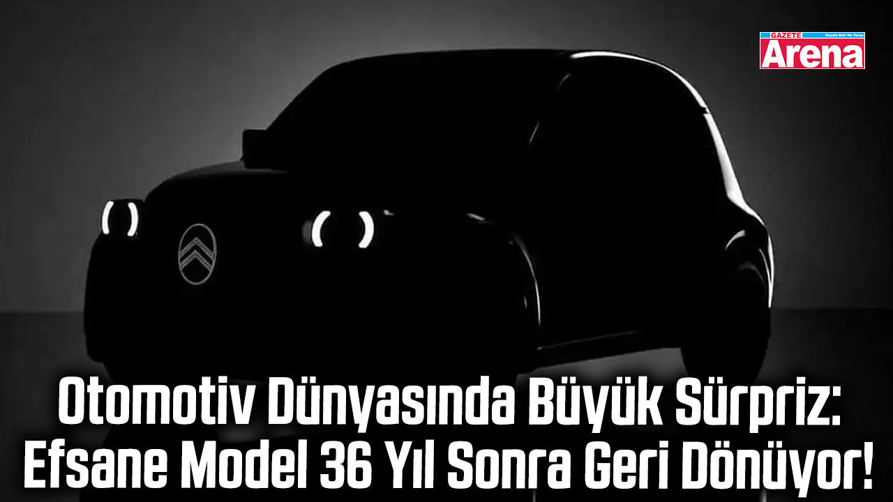 Otomotiv dünyasında büyük sürpriz